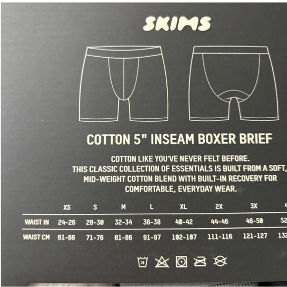 SKIMS Men’s 5” Boxer Brief 3-Pack Heather Multi Size Large New - Picture 5 of 10